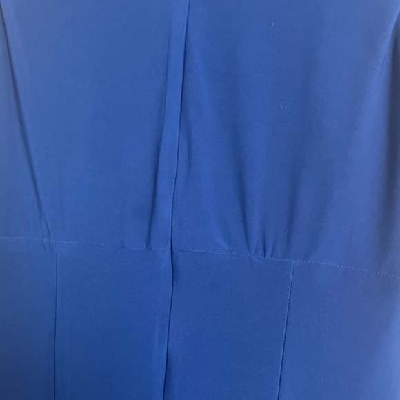 Long evening dress. Royal blue - Picture 5 of 11